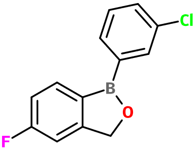 (image for) MC085065 1-(3-Chlorophenyl)-5-fluoro-1,3-dihydro-2,1-benzoxaborole